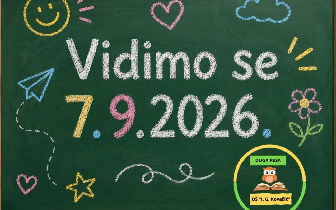 Početak nastavne godine!